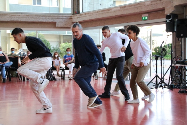 Samedi dernier à l'Espace des Arts, Scène nationale Chalon-sur-Saône, Olivier Lefrançois a fait danser le public