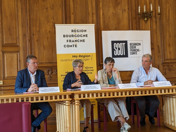 SCoT Besançon Cœur Franche-Comté - Signature du contrat « Territoires en action »