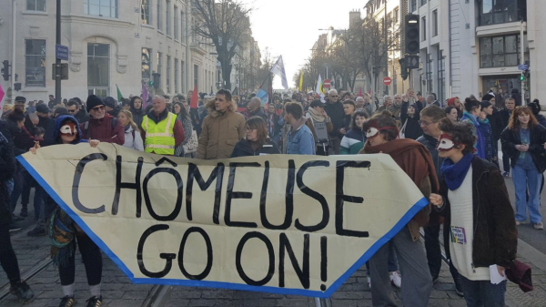 A Dijon, 200 personnes ont manifesté contre la future réforme des retraites 