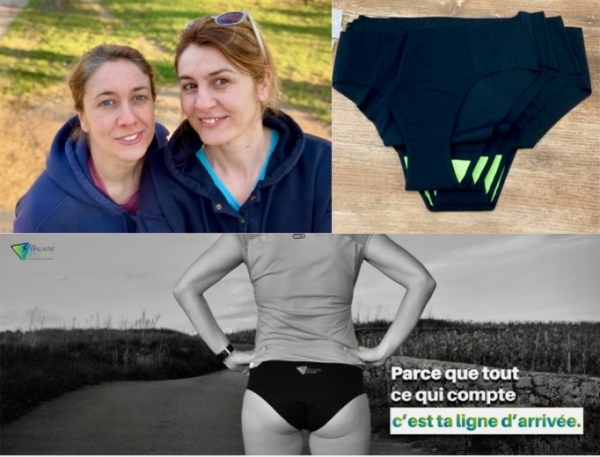 Adrienne, la culotte de sport anti-fuite née à Meursault : quand deux sœurs s’attaquent à l’inconfort avec style et humour !