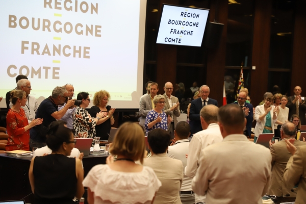 Assemblée plénière de la Région Bourgogne – Franche-Comté - Marie-Guite Dufay livre une ultime allocution forte et engagée