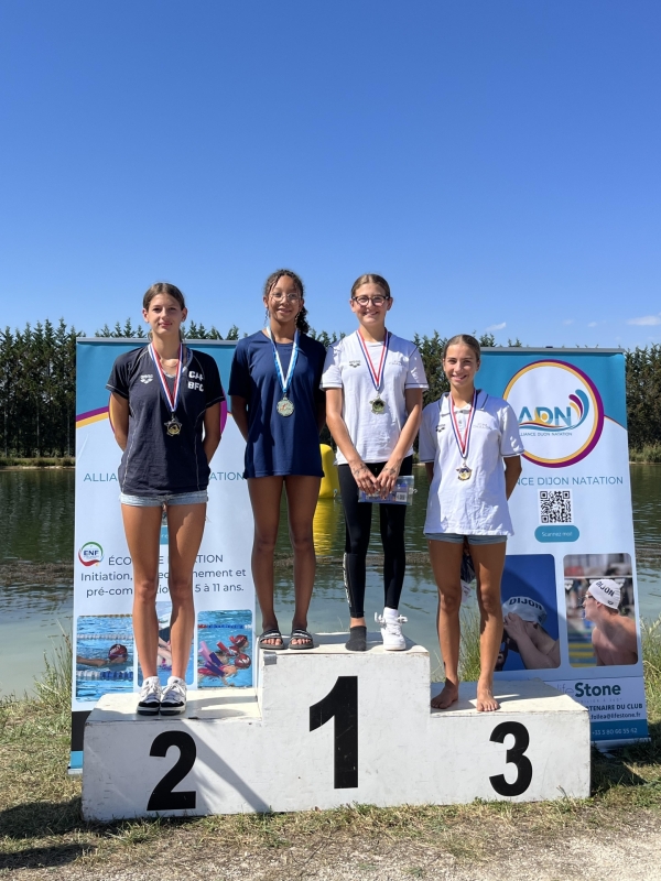 Reprise de saison victorieuse pour les nageurs du Cercle Nautique Chalonnais