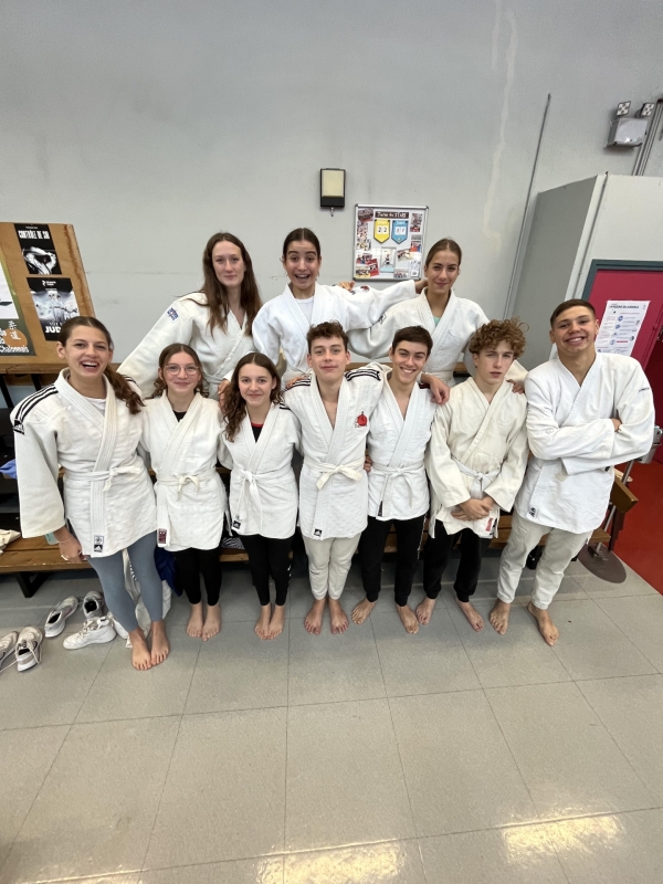 Échange Sportif entre le judo club chalonnais et le Cercle Nautique Chalonnais