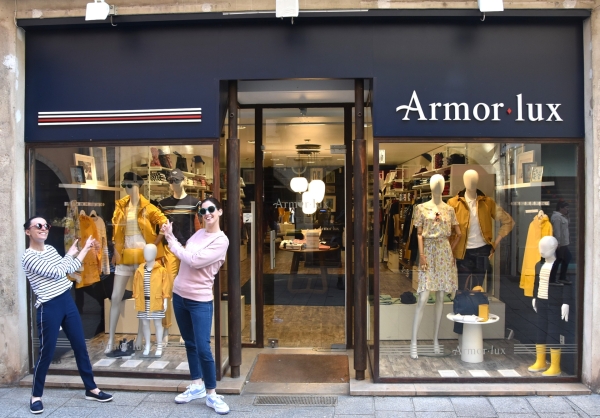 Partenariat et opération commerciale entre Armor & Lux et OAK Optique, dans la pure tradition made in France