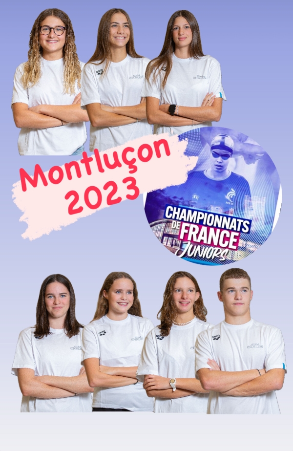 Championnat de France juniors de natation à Montluçon : Pas de titre pour les chalonnais mais de nombreux podiums 