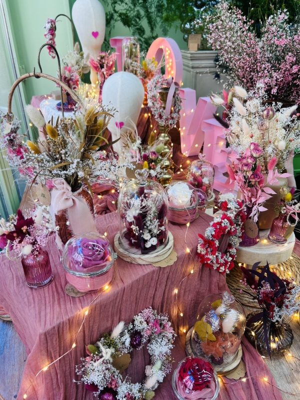 Avec les fleuristes ‘Un été à la Campagne’, réussissez à coup sûr la Saint Valentin !