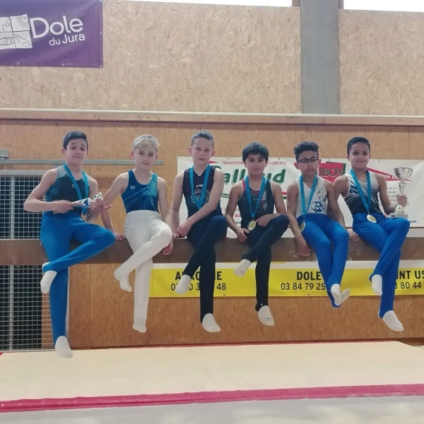 Avec 6 médailles et deux qualifications en ‘France Elite’, les jeunes gymnastes de l’U.G.C s’illustrent aux Championnats Régionaux de Bourgogne Franche-Comté 
