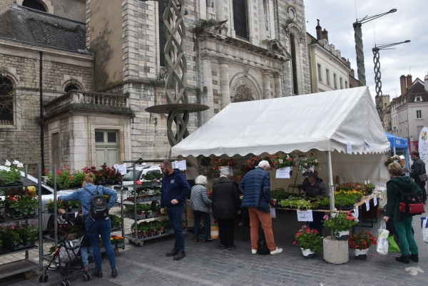 L’événement ‘Place aux fleurs’, place de l'Hôtel de Ville a connu un réel succès 