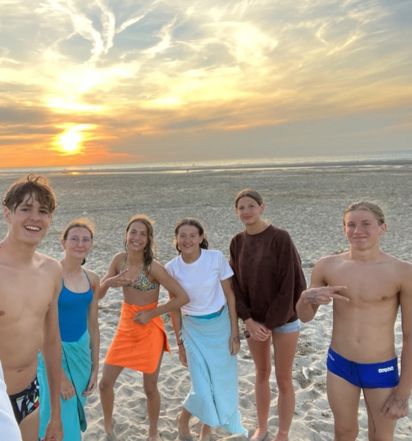 Les jeunes chalonnais du CNC ont participé au Championnat de France d’eau libre à Dunkerque