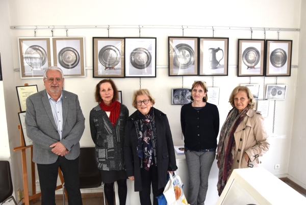 L’Association Abigaïl Mathieu expose la collection des étainiers chalonnais à la Galerie du Chatelet 