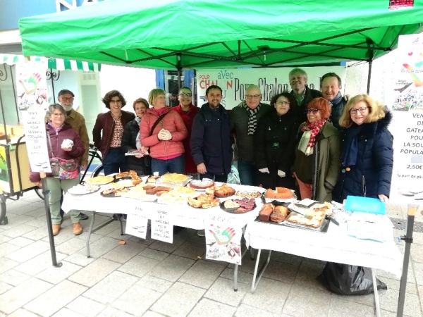 La Soupe Populaire reçoit le soutien d’Associations Chalonnaises