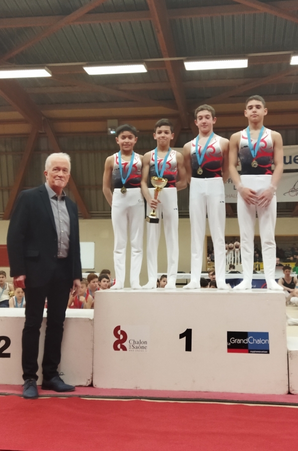 Chalon-sur-Saône : Championnats Départementaux par équipes de gymnastique (suite)  