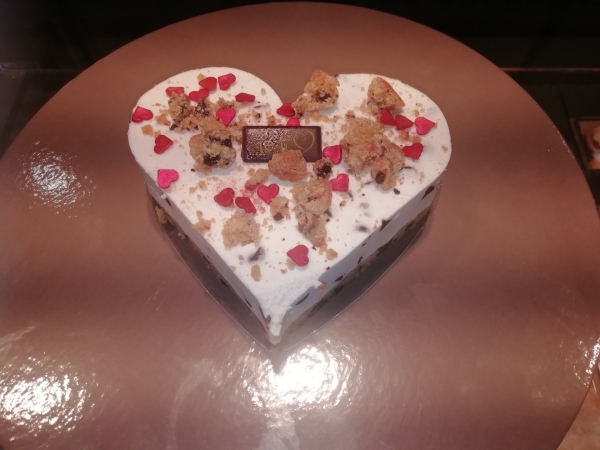 Pour la Saint Valentin offrez un coeur 'Cheese Cake Cookiz' de la Mie Caline