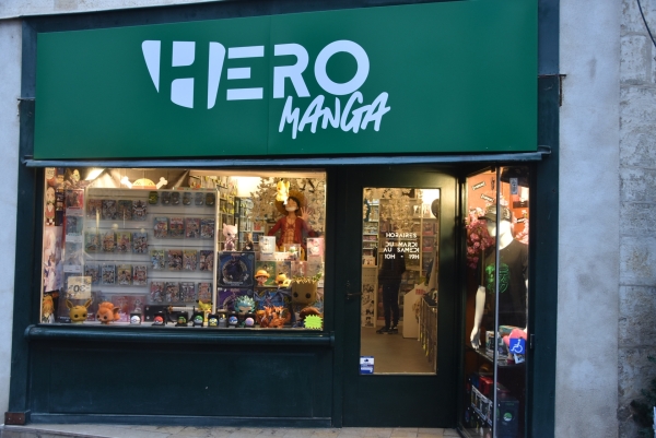 Nouveau commerce à Chalon : Venez découvrir l’univers de la pop culture japonaise  chez ‘Héro Manga’, 