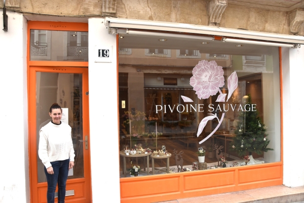 Nouveau commerce à Chalon-sur-Saône : Le magasin de fleurs ‘Pivoine Sauvage’ 