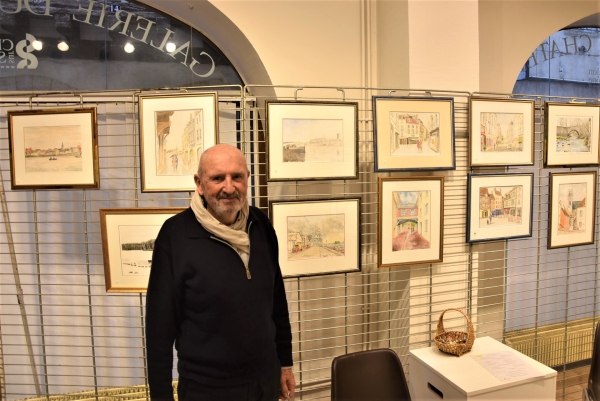 Galerie du Châtelet à Chalon-sur-Saône : Avec Jean Luc Durand,  venez rencontrer un peintre talentueux!