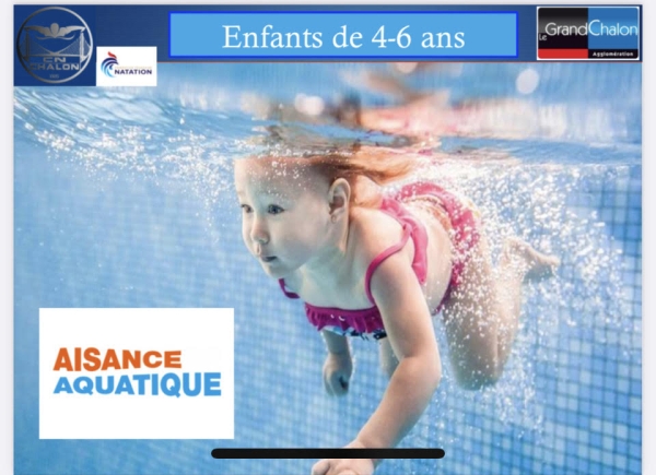 Pendant les vacances de Février, vos enfants de 4 à 6 ans peuvent apprendre à nager  