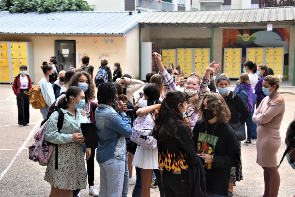 Les 4ème et 3ème ont fait leur rentrée au Collège Camille Chevalier
