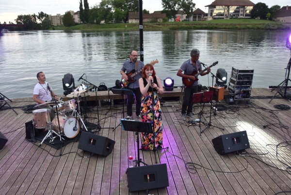 Le quartet ‘Cadence’ était en concert au Port Villiers ce lundi soir  