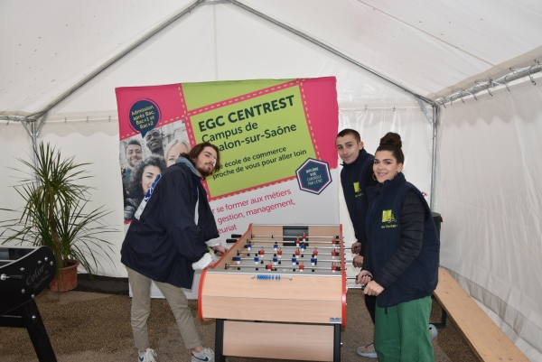 1ère édition de l’événement du tournoi de babyfoot organisé par les élèves de l’E.G.C (Ecole et Gestion de commerce) de Chalon-sur-Saône