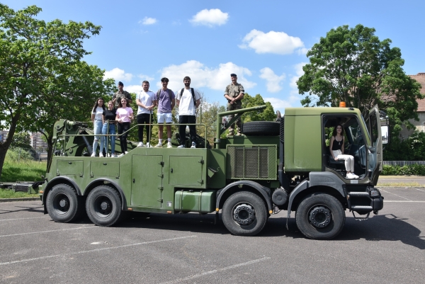 Le 511 régiment du train d’Auxonne à la rencontre des étudiants de l’I.U.T