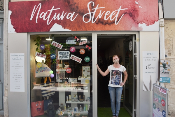 Liquidation avant fermeture au magasin Natura Street à Chalon-sur-Saône