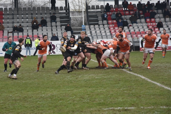 13ème journée de Fédérale  2  (Poule 2) : RTC  21 – Metz 9, dans un match compliqué, les chalonnais se rassurent et assurent  l’essentiel, le bonus offensif !