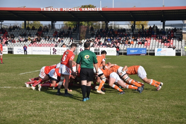 5e  journée de Fédérale  2 : RTC  31 - Grand Dole Rugby 25, les chalonnais se rassurent 