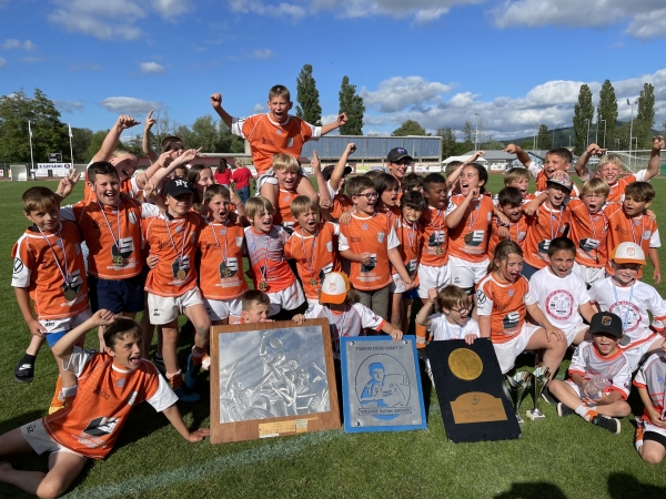 L’Ecole de Rugby Tango Chalonnais décroche de nombreux titres au Championnat Départemental des Ecoles de Rugby à Autun