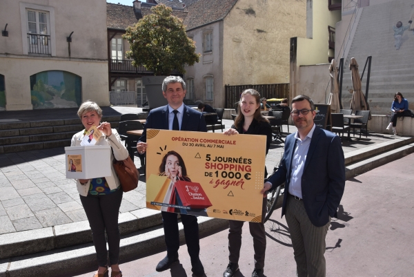 Chalon-sur-Saône : du samedi 30 avril au samedi 7 mai 2022, venez nombreux participer aux  ‘Journées Shopping’ organisées par les commerçants du centre ville  