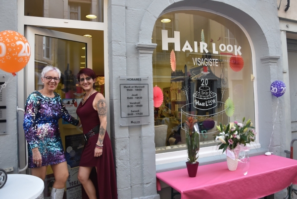 Dimanche, c’était les 20 ans des Maîtres coiffeurs du salon Hair Look !