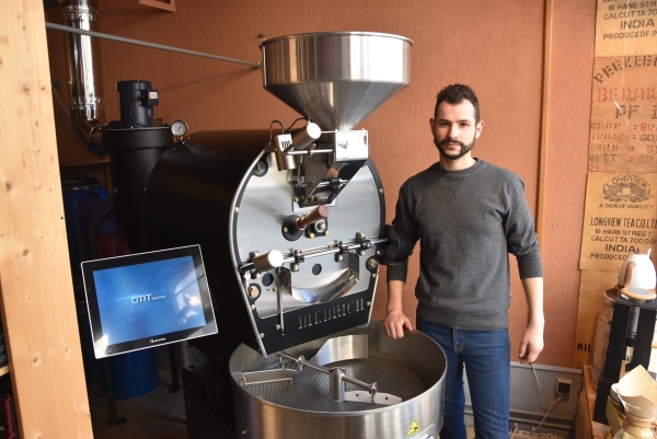 Nouveau torréfacteur à la boutique du Moulin à Café