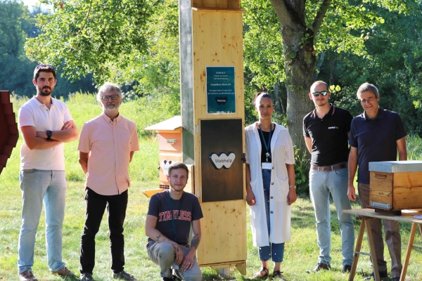 Inauguration du stand CowoBee à Champforgeuil dans le cadre du Festival des solutions écologiques