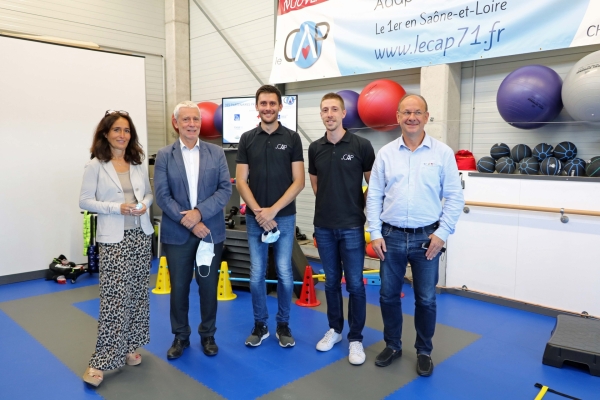 Inauguration du Centre d’Activités Physiques adaptées et santé de Châtenoy le Royal.