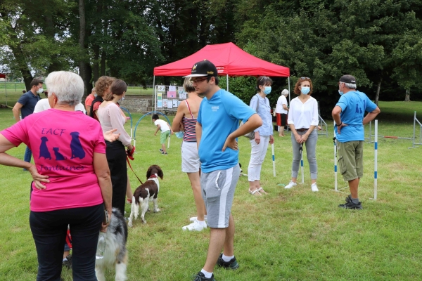 Le parc Sainte Suzanne de Fontaines a accueilli le forum des associations le 4 septembre