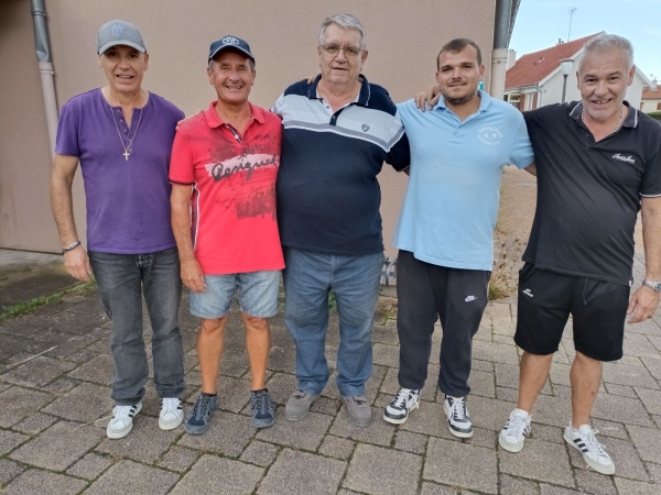 Florian Buchot, maitre joueur 2023 a la pétanque de l’ABCR