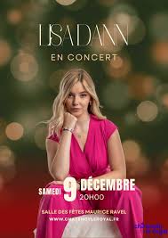 Lisa Dann en concert le samedi 9 décembre à la salle des fêtes de Chatenoy le Royal.