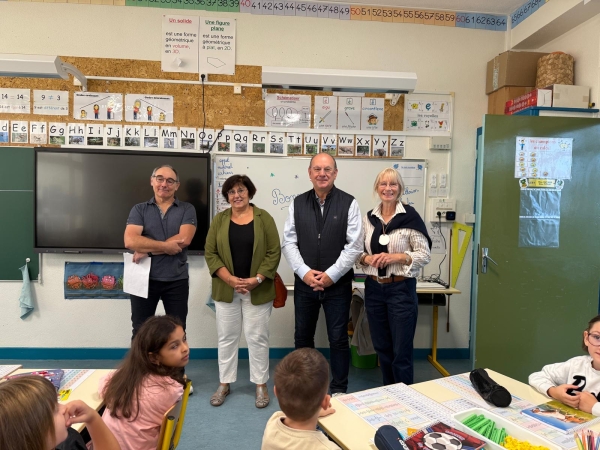 519 enfants ont franchi les portes des écoles maternelles et primaires à Chatenoy le Royal
