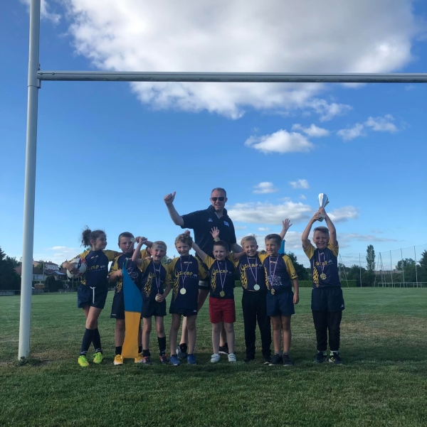 Rugby : L’équipe U8 du CRC vainqueur de son groupe au Challenge Départemental