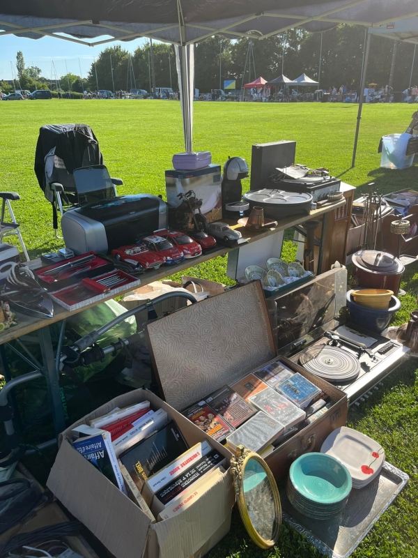 Succès incontestable de la Brocante du Chatenoy Rugby Club