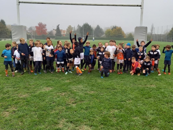 Rugby : U8 et U10 de Chalon et Chatenoy se retrouvent