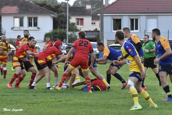 Rugby : Un très bon match de préparation entre Chatenoy et Louhans