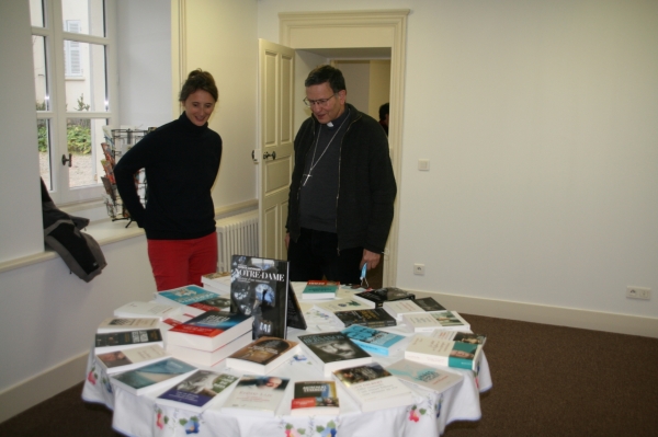 Une « P’tite Librairie ! » à la Maison Diocésaine de Saint Désert