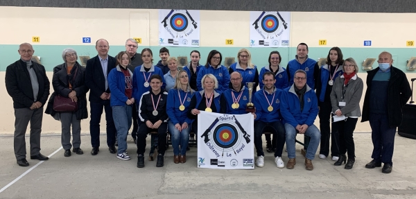 Tir Sportif : le TSCR ramène 3 Médailles d’Or et une d’Argent des Championnats de France