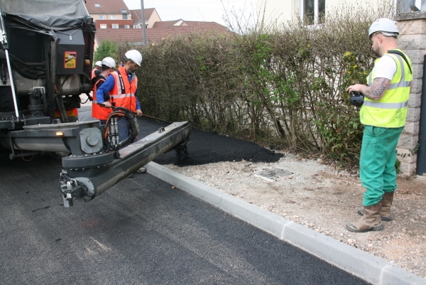 La voirie du quartier du Clos Marion fait peu neuve 