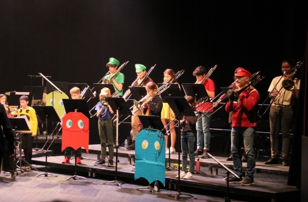 L’Auditorium du Conservatoire du Grand Chalon plein pour un concert sur les musiques de jeux vidéo !