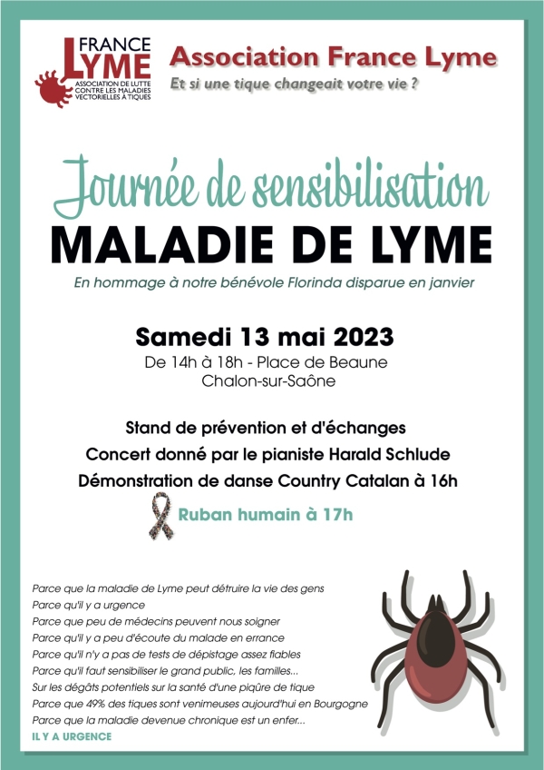 Journée de sensibilisation maladie de Lyme