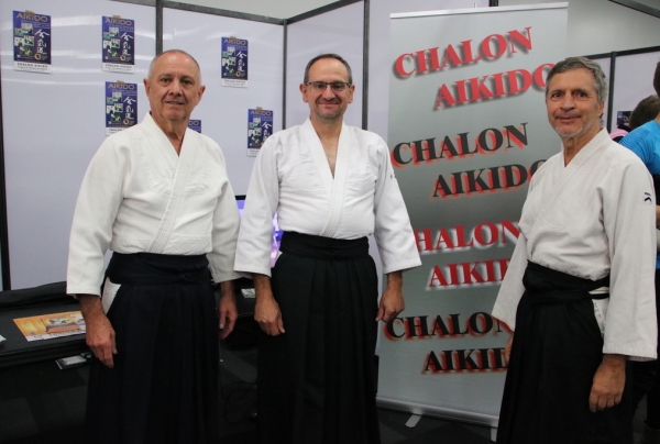 Très belles démonstrations de Chalon-Aïkido lors du Forum de la vie associative et sportive chalonnaise