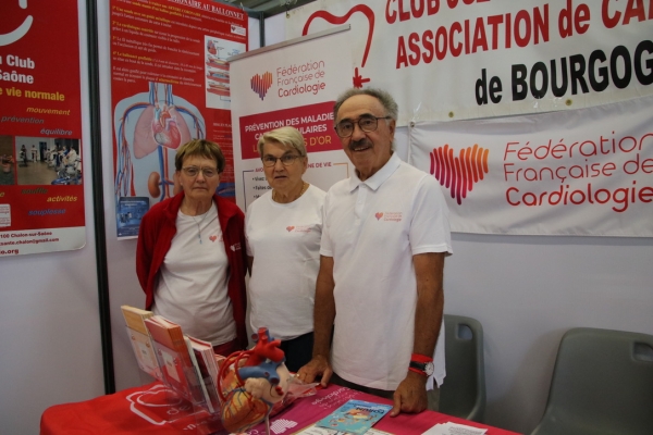 Forum de la Vie Associative et Sportive chalonnaise : rencontre avec le Club Coeur et Santé de Chalon-sur-Saône