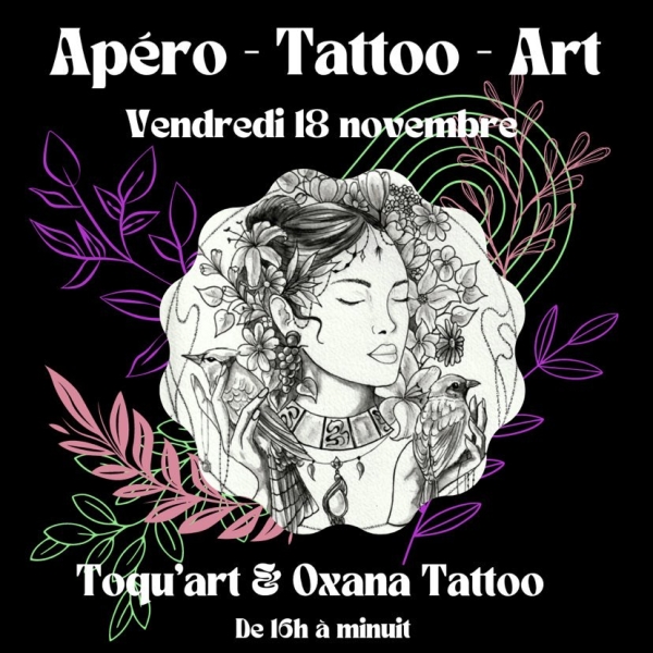 Apéro tattoo au TOQU'ART